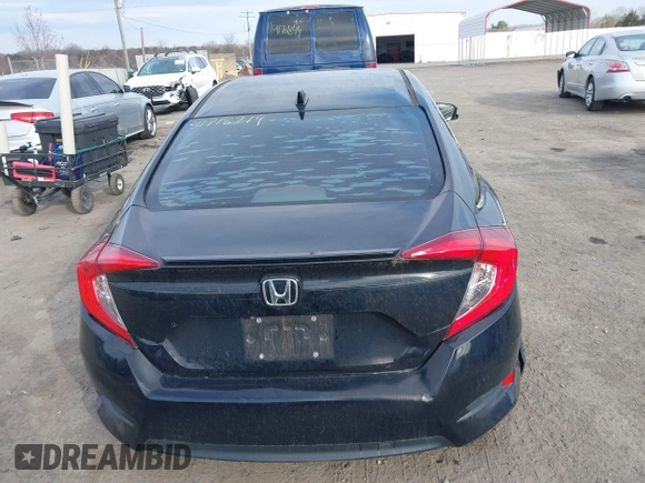 2016 Honda Civic Sedan EX-T with VIN 19XFC1F30GE044655, listed as a IAAI auction lot 41718719 with 109,962 mi miles. Bid and sale history available at carsss.com. Image 16.