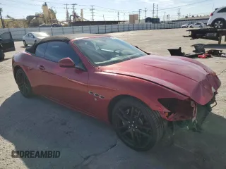 2019 Maserati GranTurismo Convertible Sport with VIN ZAM45VMA1K0314404, listed as a Copart auction lot 84752374 with 36,438 mi miles and Salvage Title. Bid and sale history available at carsss.com. Image 4.