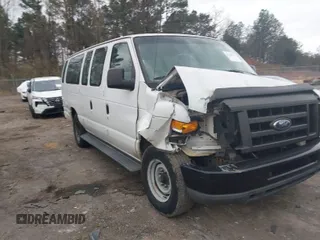 2010 Ford Econoline Passenger XL with VIN 1FBSS3BL3ADA18177, listed as a IAAI auction lot 41701771 with 203,775 mi miles. Bid and sale history available at carsss.com. Image 1.