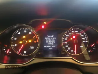 2013 Audi A4 Premium Plus with VIN WAUHFAFLXDN047308, listed as a Copart auction lot 50954315 with 110,900 mi miles and Salvage Title. Bid and sale history available at carsss.com. Image 9.