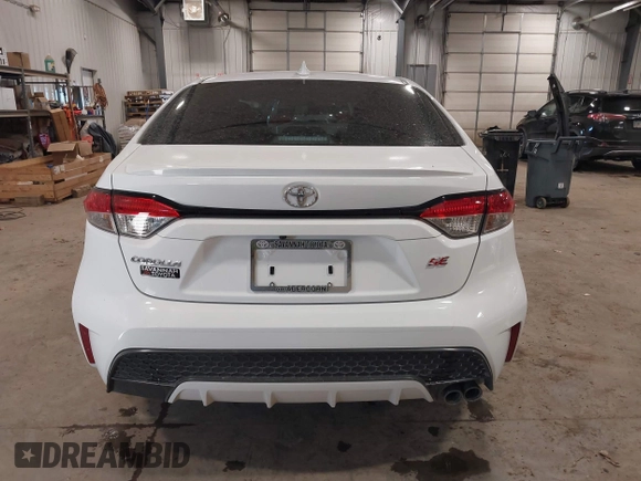 2022 Toyota Corolla SE with VIN 5YFS4MCEXNP121935, listed as a IAAI auction lot 41549770 with 47,155 mi miles and . Bid and sale history available at DreamBid. Image 17.