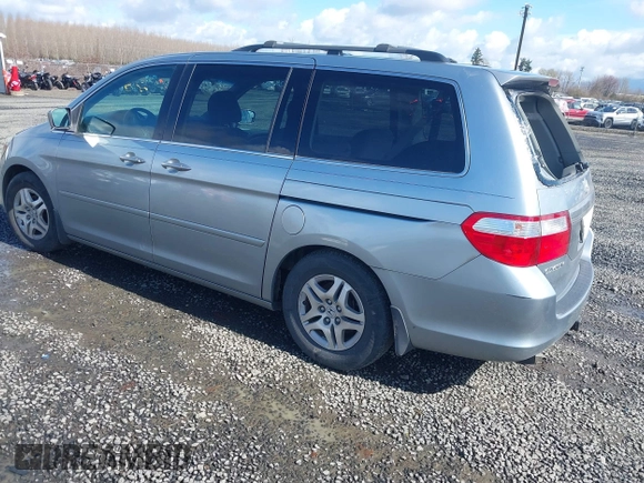 2007 Honda Odyssey EX with VIN 5FNRL38457B141956, listed as a IAAI auction lot 41818619 with 160,649 mi miles. Bid and sale history available at carsss.com. Image 3.