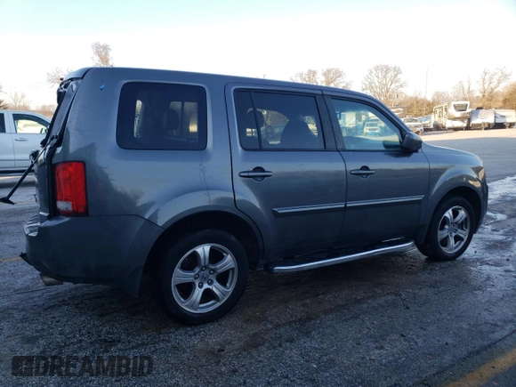 2012 Honda Pilot EX-L with VIN 5FNYF4H7XCB008137, listed as a Copart auction lot 41837155 with 202,659 mi miles and Salvage Title. Bid and sale history available at DreamBid. Image 3.