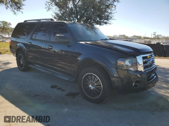 2012 Ford Expedition EL Limited with VIN 1FMJK1K5XCEF34302, listed as a Copart auction lot 82149844 with 0 mi miles and Salvage Title. Bid and sale history available at carsss.com. Image 4.