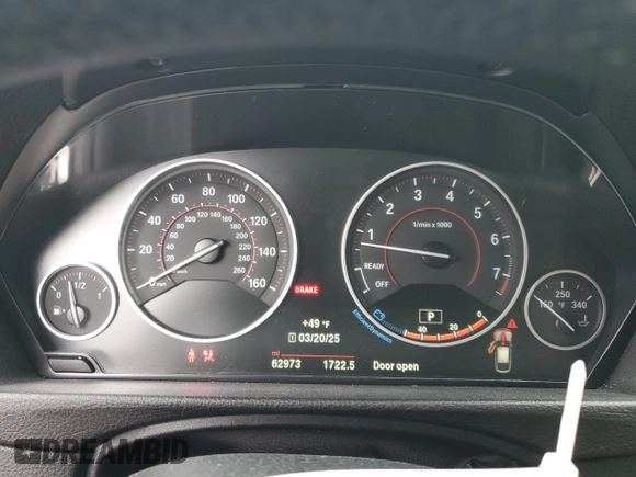2017 BMW 3 Series 330i xDrive with VIN WBA8Z9C32HG827209, listed as a Copart auction lot 49128815 with 62,973 mi miles and Salvage Title. Bid and sale history available at carsss.com. Image 9.