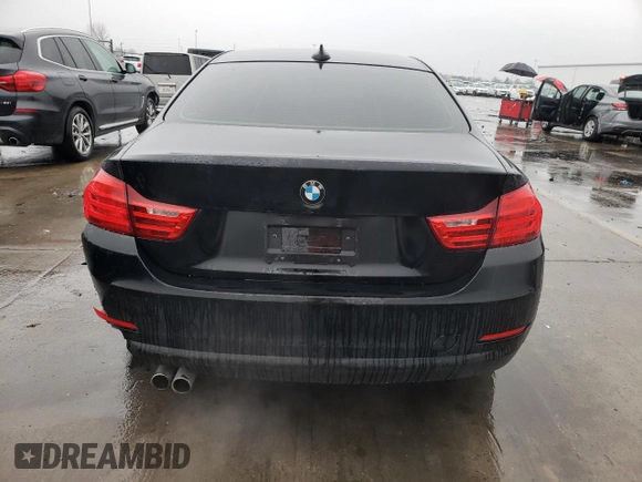 2015 BMW 4 Series 428i with VIN WBA3N7C55FK223126, listed as a Copart auction lot 43506625 with 111,540 mi miles and Salvage title. Bid and sale history available at DreamBid. Image 6.