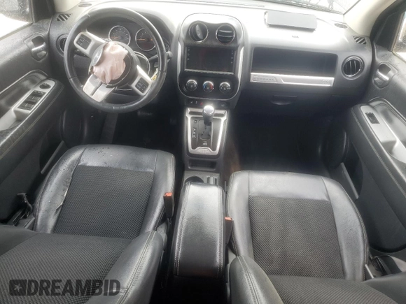 2015 Jeep Compass High Altitude Edition with VIN 1C4NJDEB1FD151838, listed as a Copart auction lot 51712845 with 133,857 mi miles and Salvage Title. Bid and sale history available at carsss.com. Image 8.