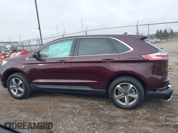 2024 Ford Edge SEL z VIN 2FMPK4J94RBA23897, wystawiony jako IAAI lot #41810930 z przebiegiem 7 110 mil mil oraz . Historia ofert i sprzedaży dostępna na DreamBid. Obrazek 14.