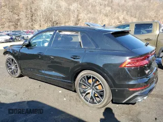 2023 Audi SQ8 Prestige with VIN WA1CWBF1XPD001791, listed as a Copart auction lot 47075755 with 38,808 mi miles and Salvage Title. Bid and sale history available at DreamBid. Image 2.