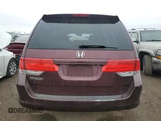 2010 Honda Odyssey EX-L with VIN 5FNRL3H62AB007415, listed as a Copart auction lot 52200245 with 184,601 mi miles and Salvage Title. Bid and sale history available at DreamBid. Image 6.