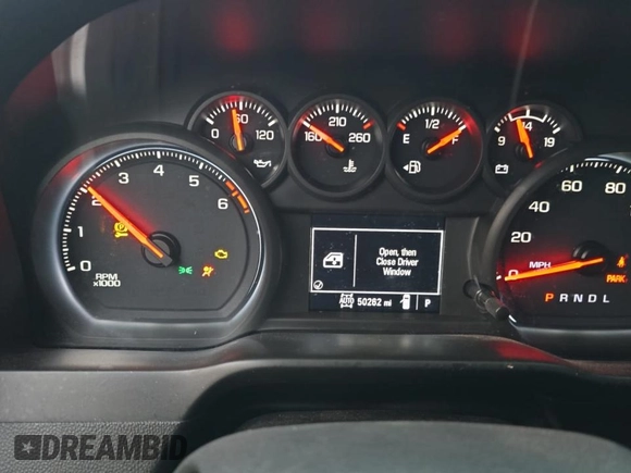 2020 Chevrolet Silverado 1500 Work Truck with VIN 3GCPYAEH9LG117832, listed as a Copart auction lot 85797414 with 50,262 mi miles and Non Repairable. Bid and sale history available at DreamBid. Image 9.