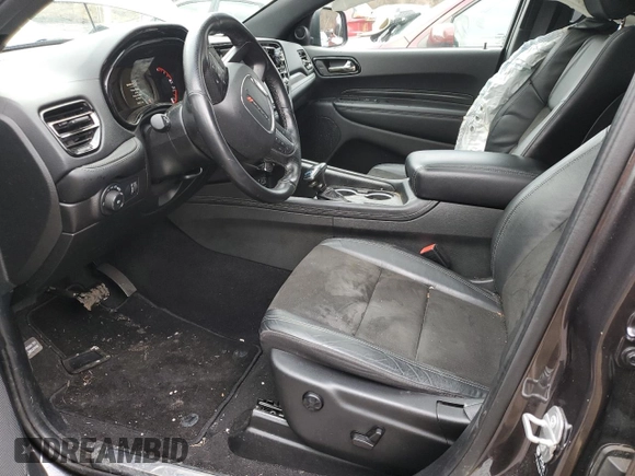 2021 Dodge Durango GT Plus with VIN 1C4RDJDG7MC837342, listed as a Copart auction lot 63235535 with 33,971 mi miles and Non repairable. Bid and sale history available at DreamBid. Image 7.