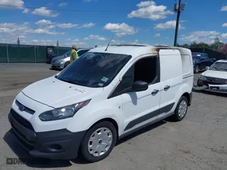 2017 Ford Transit Connect Van XL with VIN NM0LS6E79H1312465, listed as a IAAI auction lot 42037834 with 1 mi miles. Bid and sale history available at carsss.com. Image 2.
