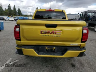 2023 GMC Canyon 2WD Elevation with VIN 1GTP5BEK9P1122916, listed as a Copart auction lot 45392895 with 12,218 mi miles and Salvage Title. Bid and sale history available at carsss.com. Image 6.