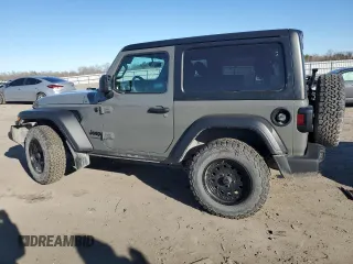 2022 Jeep Wrangler Sport with VIN 1C4HJXAG5NW235311, listed as a Copart auction lot 45044255 with 27,280 mi miles and Salvage title. Bid and sale history available at DreamBid. Image 2.