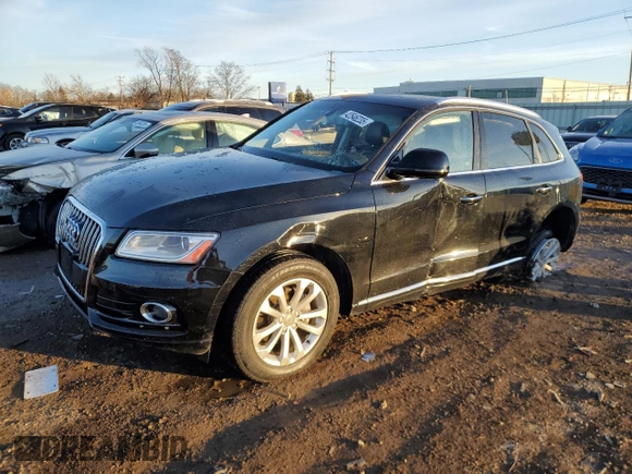 2017 Audi Q5 Premium with VIN WA1C2AFPXHA094924, listed as a Copart auction lot 42546235 with 0 mi miles and Salvage Title. Bid and sale history available at carsss.com. Image 1.