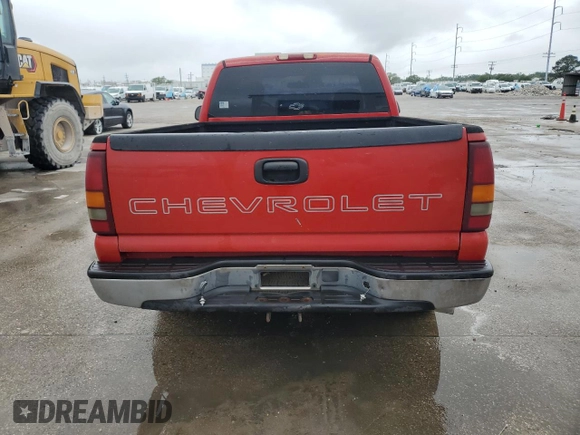 2000 Chevrolet Silverado 1500 with VIN 1GCEC14W7YZ155332, listed as a Copart auction lot 53893515 with Not Provided miles and Salvage Title. Bid and sale history available at DreamBid. Image 6.