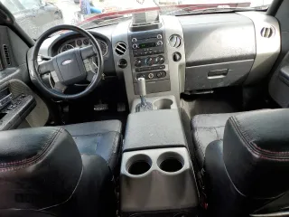 2008 Ford F-150 XLT with VIN 1FTPW12V38KC19224, listed as a Copart auction lot 52386775 with 186,756 mi miles and Salvage Title. Bid and sale history available at carsss.com. Image 8.