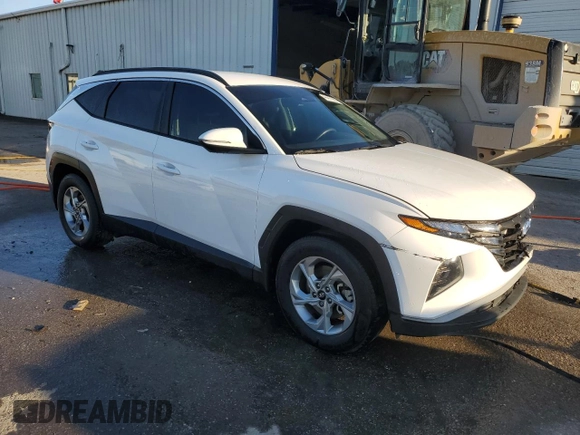 2023 Hyundai Tucson SEL with VIN 5NMJB3AE3PH207969, listed as a Copart auction lot 48477695 with 34,422 mi miles and Salvage Title. Bid and sale history available at DreamBid. Image 4.