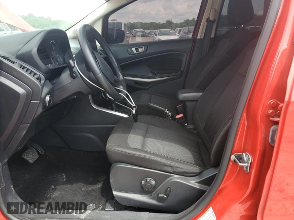 2020 Ford EcoSport SE z VIN MAJ3S2GE0LC331772, wystawiony jako Copart lot #47983135 z przebiegiem 58 622 mil mil oraz Czysty tytuł • Clean title. Historia ofert i sprzedaży dostępna na DreamBid. Obrazek 7.