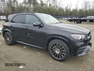 2022 Mercedes-Benz GLE 450 with VIN 4JGFB5KB8NA629017, listed as a Copart auction lot 86487524 with 31,108 mi miles and Salvage title. Bid and sale history available at DreamBid. Image 4.