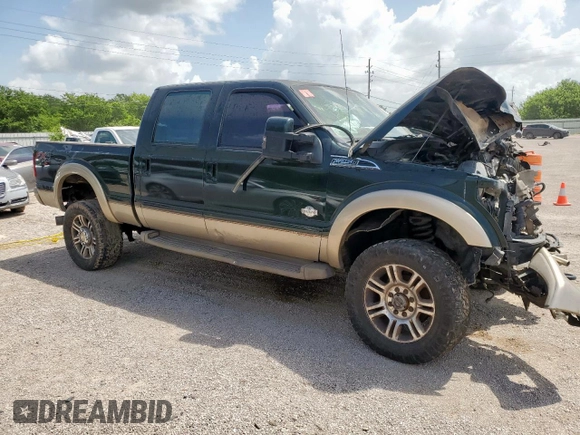 2012 Ford F-250 XL with VIN 1FT7W2BT6CEC45652, listed as a Copart auction lot 61228335 with 320,868 mi miles and Clean title. Bid and sale history available at DreamBid. Image 4.