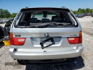 2002 BMW X5 3.0i with VIN 5UXFA53582LP46224, listed as a Copart auction lot 58294594 with 0 mi miles and Salvage Title. Bid and sale history available at carsss.com. Image 6.