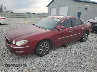 2007 Buick LaCrosse CXS with VIN 2G4WE587271191439, listed as a Copart auction lot 43960075 with 79,809 mi miles and Salvage Title. Bid and sale history available at carsss.com. Image 1.