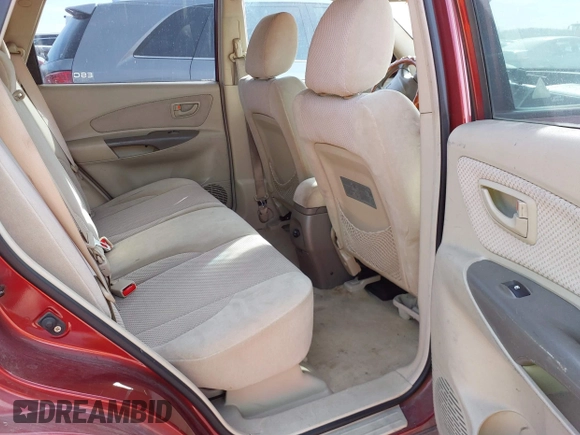 2006 Hyundai Tucson GLS with VIN KM8JN12D16U453097, listed as a IAAI auction lot 41819035 with 237,312 mi miles. Bid and sale history available at carsss.com. Image 8.