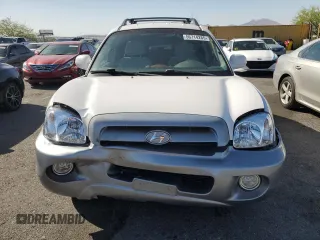 2005 Hyundai Santa Fe GLS z VIN KM8SC13E05U916508, wystawiony jako Copart lot #56714265 z przebiegiem 93 782 mil mil oraz Szkoda całkowita • Salvage title. Historia ofert i sprzedaży dostępna na DreamBid. Obrazek 5.