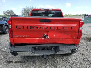 2023 Chevrolet Silverado 1500 LT with VIN 2GCPACED6P1125205, listed as a Copart auction lot 52803945 with 32,774 mi miles and Salvage Title. Bid and sale history available at DreamBid. Image 6.