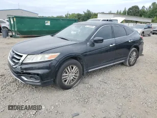 2013 Honda Crosstour EX-L with VIN 5J6TF3H57DL001058, listed as a Copart auction lot 67185894 with 75,921 mi miles and Salvage Title. Bid and sale history available at carsss.com. Image 1.