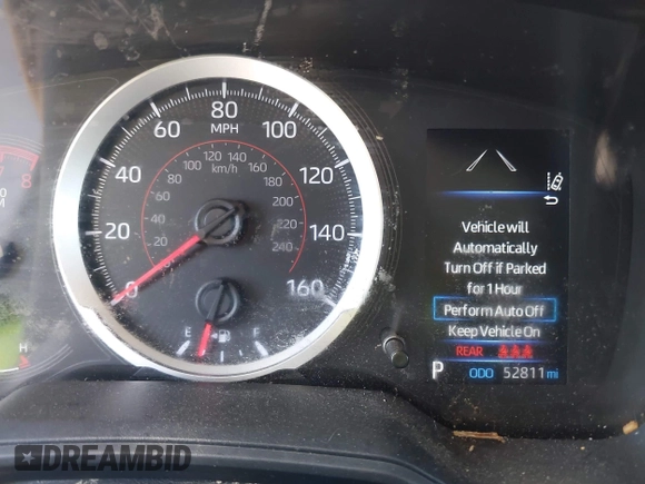 2022 Toyota Corolla Cross LE z VIN 7MUCAAAG0NV014812, wystawiony jako IAAI lot #42335853 z przebiegiem 52 811 mil mil oraz . Historia ofert i sprzedaży dostępna na DreamBid. Obrazek 7.