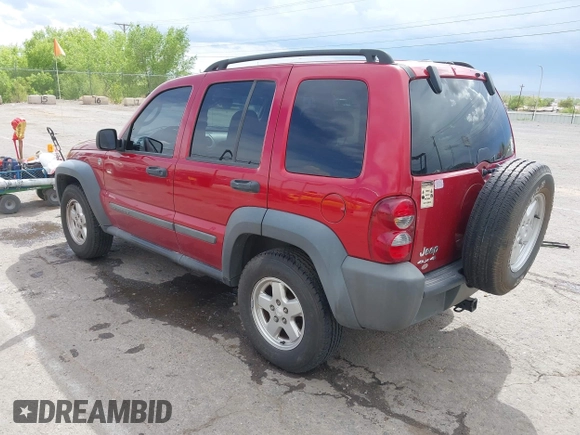 2006 Jeep Liberty Sport with VIN 1J4GL48K56W253527, listed as a IAAI auction lot 42178297 with 136,482 mi miles and . Bid and sale history available at carsss.com. Image 3.