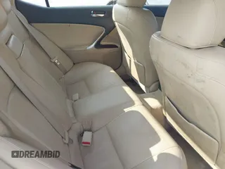 2006 Lexus IS 250 with VIN JTHCK262765006819, listed as a IAAI auction lot 42408122 with 174,234 mi miles and . Bid and sale history available at DreamBid. Image 8.