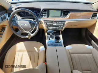 2018 Genesis G80 3.8L with VIN KMHGN4JE6JU216605, listed as a Copart auction lot 61950305 with 34,919 mi miles and Salvage title. Bid and sale history available at DreamBid. Image 8.