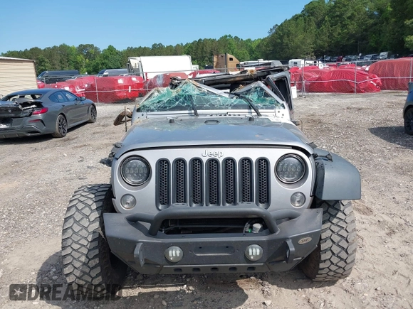 2017 Jeep Wrangler Unlimited Sport with VIN 1C4HJWDG6HL592265, listed as a IAAI auction lot 42335663 with 89,314 mi miles and . Bid and sale history available at DreamBid. Image 11.