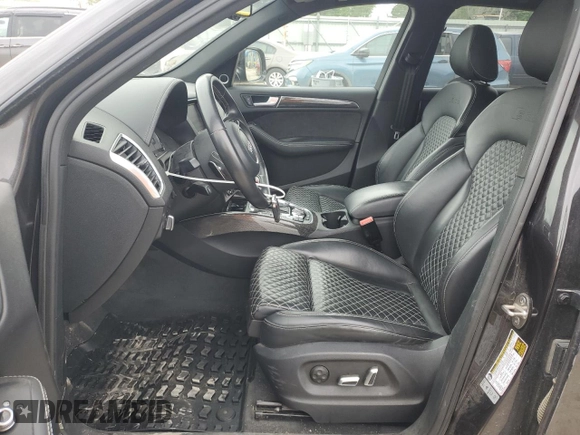 2016 Audi SQ5 Premium Plus with VIN WA1CCAFP3GA123594, listed as a Copart auction lot 57435495 with 149,996 mi miles and Salvage title. Bid and sale history available at DreamBid. Image 7.