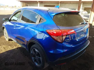 2018 Honda HR-V EX-L Navi with VIN 3CZRU6H70JM702098, listed as a IAAI auction lot 41397486 with 102,020 mi miles. Bid and sale history available at carsss.com. Image 3.