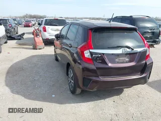 2017 Honda Fit EX-L with VIN JHMGK5H8XHS022733, listed as a IAAI auction lot 41814563 with 68,619 mi miles and . Bid and sale history available at DreamBid. Image 3.