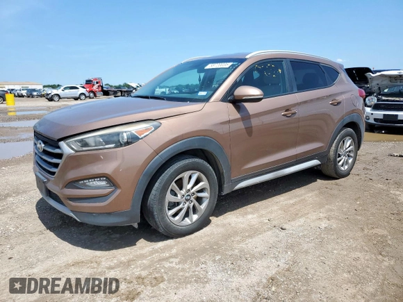 2017 Hyundai Tucson Sport with VIN KM8J33A29HU385636, listed as a Copart auction lot 58720035 with 137,120 mi miles and Clean title. Bid and sale history available at DreamBid. Image 1.