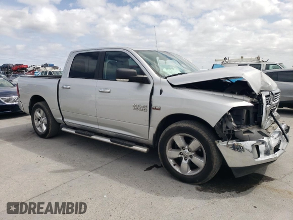 2016 Ram 1500 Big Horn with VIN 1C6RR6LT4GS159826, listed as a Copart auction lot 46650095 with 97,324 mi miles and Salvage Title. Bid and sale history available at carsss.com. Image 4.