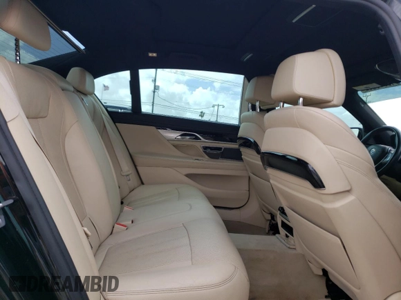 2016 BMW 7 Series 740i with VIN WBA7E2C54GG548312, listed as a Copart auction lot 45716263 with 74,249 mi miles. Bid and sale history available at carsss.com. Image 10.