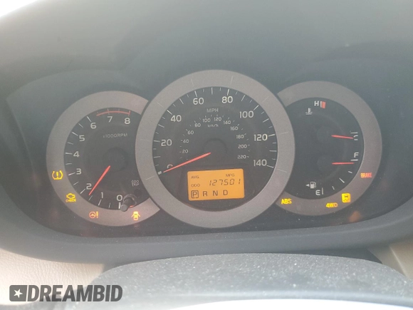 2012 Toyota RAV4 with VIN JTMBF4DV3C5053979, listed as a Copart auction lot 59020105 with 127,501 mi miles and Salvage title. Bid and sale history available at DreamBid. Image 9.