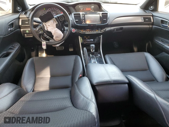 2016 Honda Accord Sport with VIN 1HGCR2F59GA800898, listed as a Copart auction lot 61784645 with 193,001 mi miles and Salvage title. Bid and sale history available at DreamBid. Image 8.