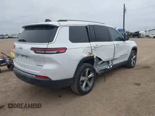 2022 Jeep Grand Cherokee Limited with VIN 1C4RJJBG6N8591674, listed as a IAAI auction lot 41274452 with 37,174 mi miles and . Bid and sale history available at DreamBid. Image 4.