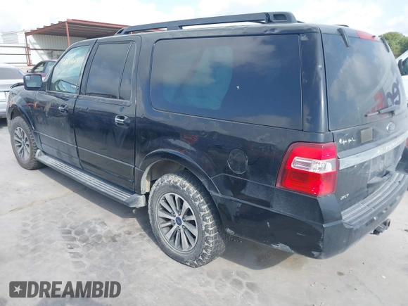2017 Ford Expedition Max XLT z VIN 1FMJK1HT0HEA82521, wystawiony jako IAAI lot #42564824 z przebiegiem 186 399 mil mil oraz . Historia ofert i sprzedaży dostępna na DreamBid. Obrazek 3.