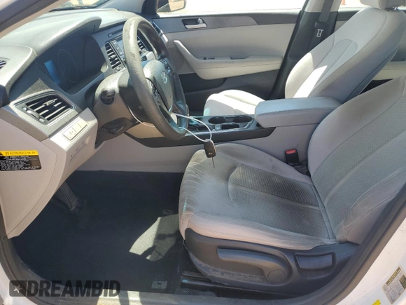 2015 Hyundai Sonata 2.4L SE with VIN 5NPE24AF1FH183141, listed as a Copart auction lot 54009325 with 208,047 mi miles and Salvage Title. Bid and sale history available at carsss.com. Image 7.