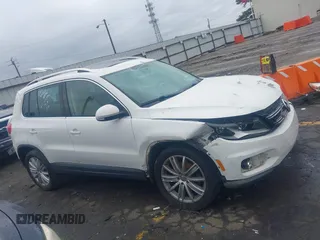 2012 Volkswagen Tiguan SEL with VIN WVGAV7AX0CW507942, listed as a IAAI auction lot 41854498 with 177,117 mi miles and . Bid and sale history available at DreamBid. Image 13.