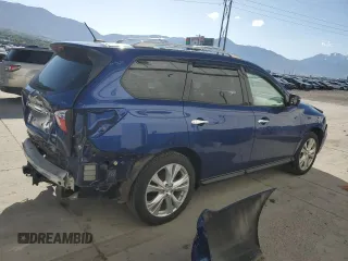 2018 Nissan Pathfinder SV z VIN 5N1DR2MMXJC658758, wystawiony jako Copart lot #54649225 z przebiegiem 85 657 mil mil oraz Szkoda całkowita • Salvage title. Historia ofert i sprzedaży dostępna na DreamBid. Obrazek 3.